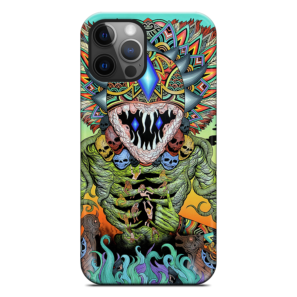 A Gleaming Destroyer iPhone Case