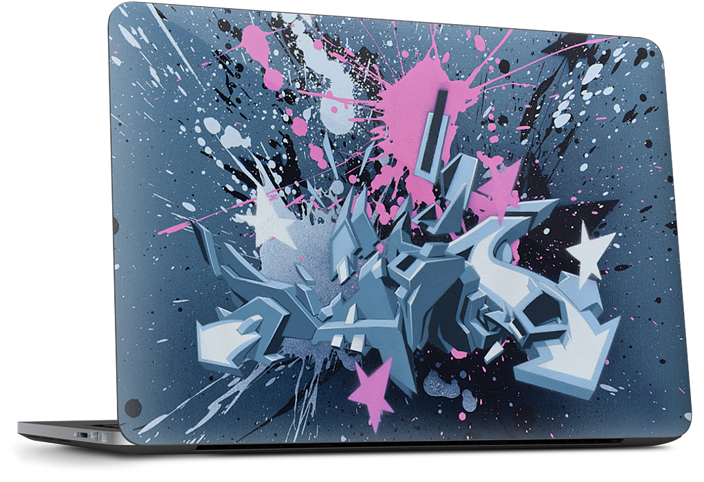 Fancy Explosion Dell Laptop Skin