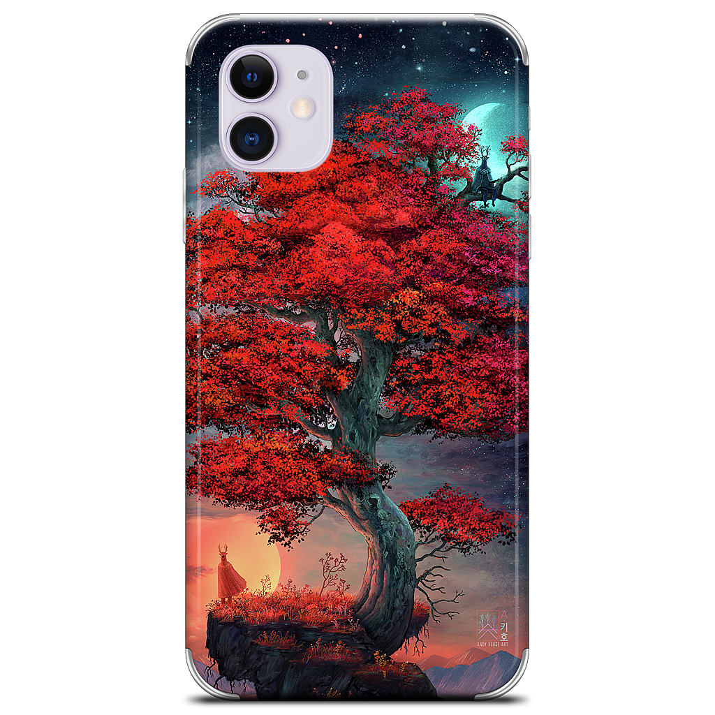 Light & Dark in Equal Parts iPhone Skin