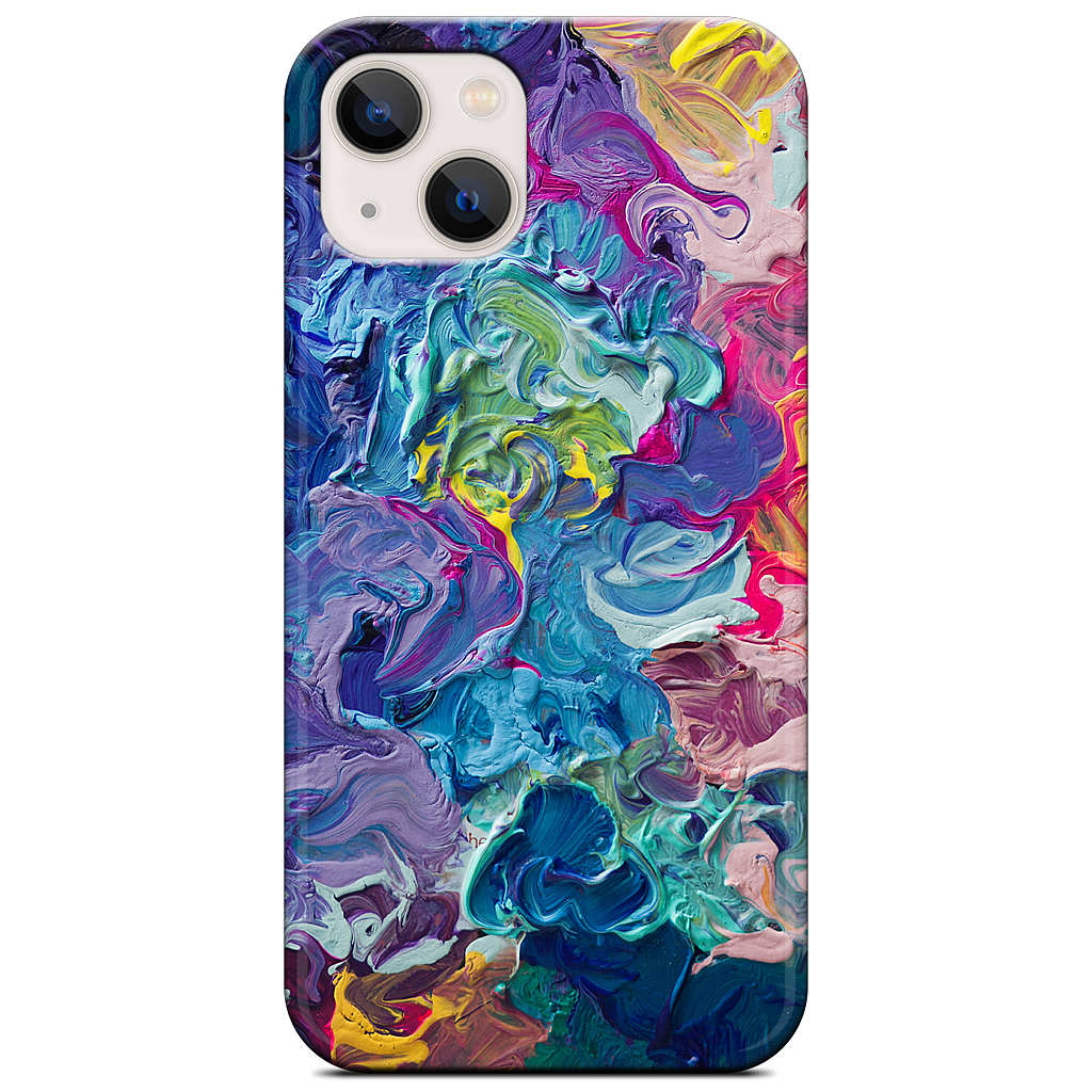 Rainbow Flow Abstract iPhone Case