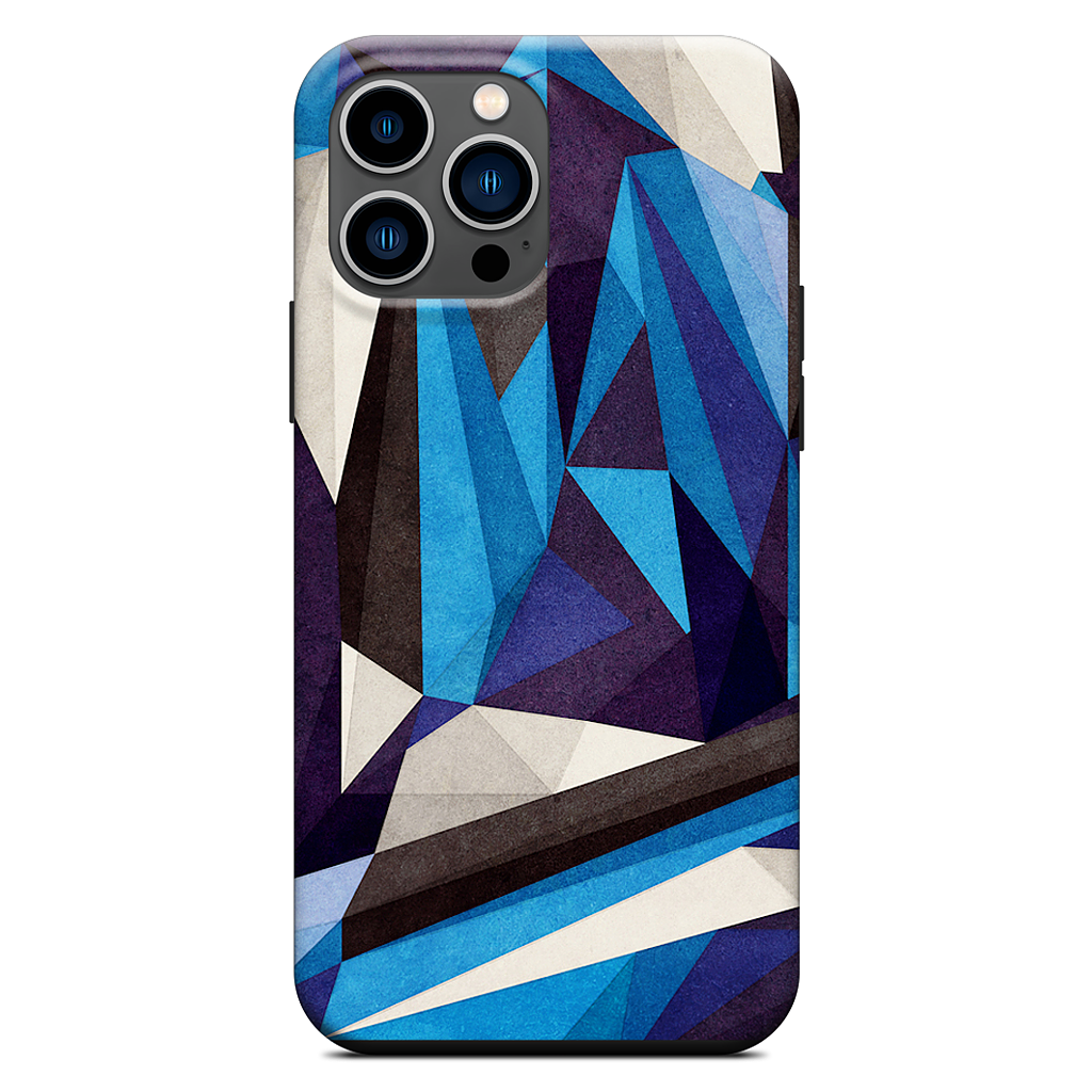 Blue Something iPhone Case