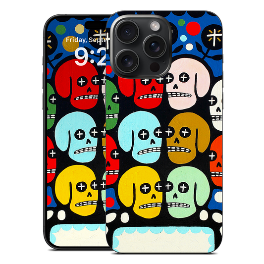The Many Colors Of Death iPhone Skin
