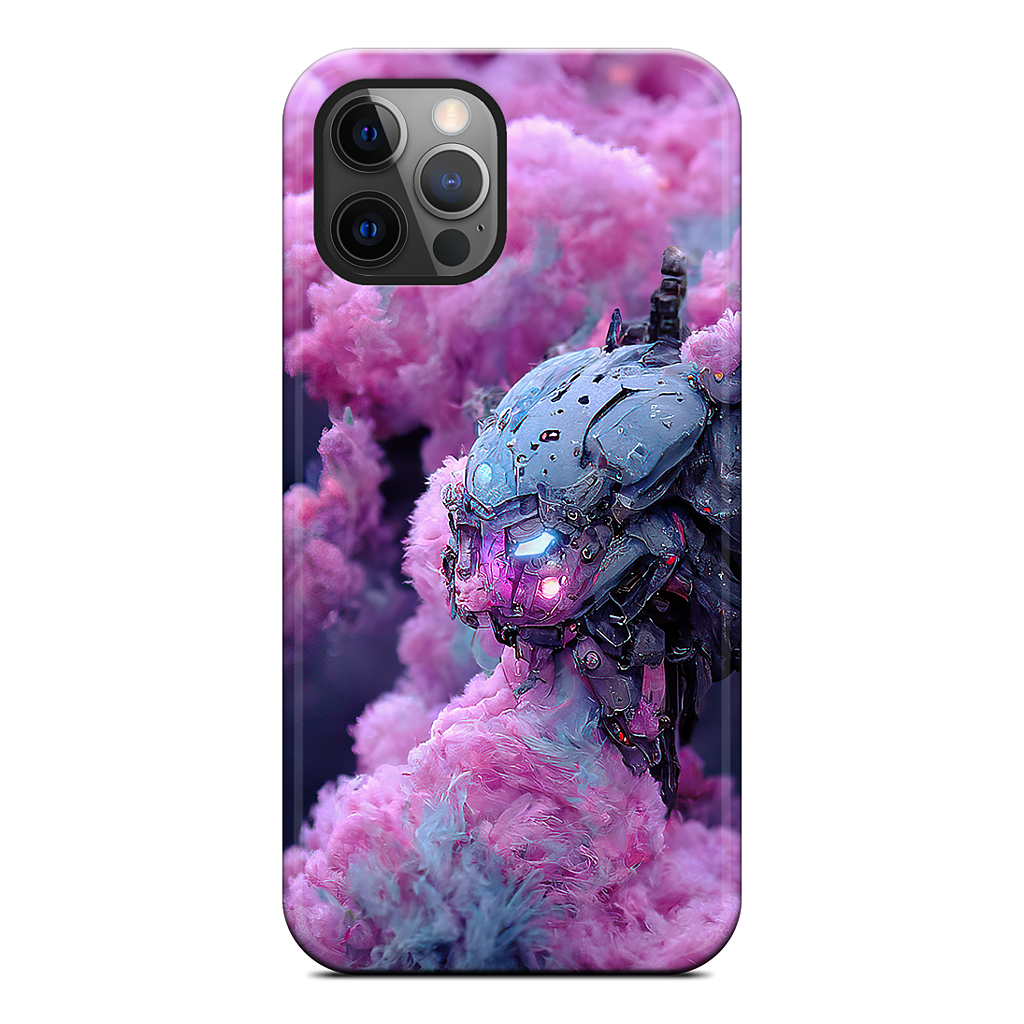Cotton Candy Mechs iPhone Case