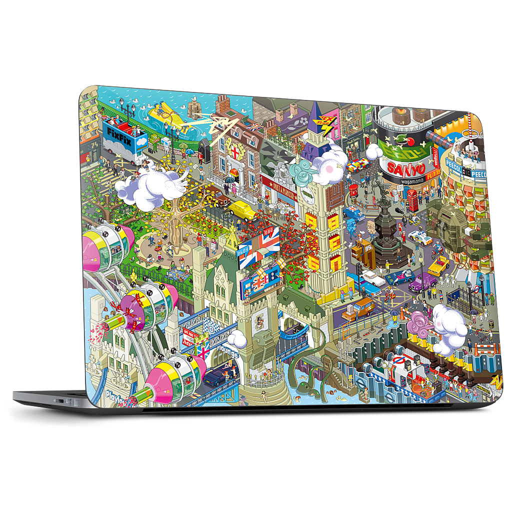 London Dell Laptop Skin