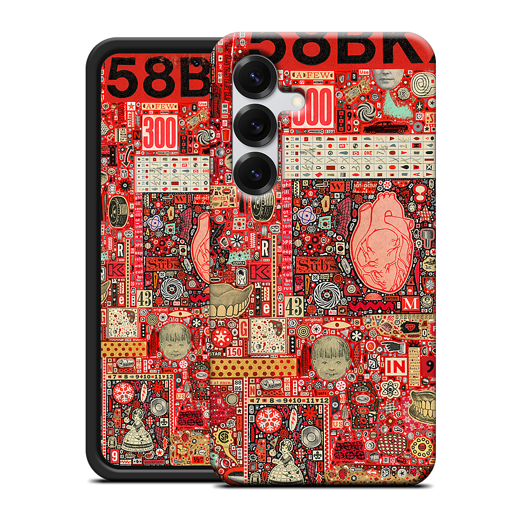 Big Numbers - Heart and Teeth Samsung Case