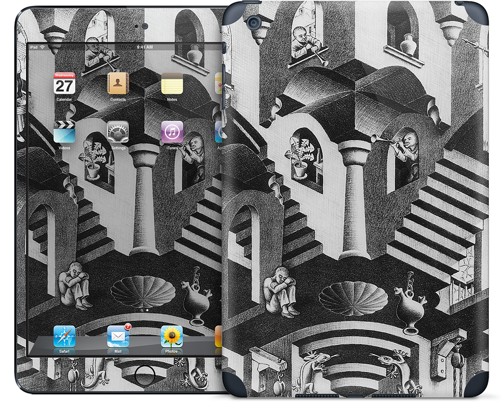Concave and Convex iPad Skin