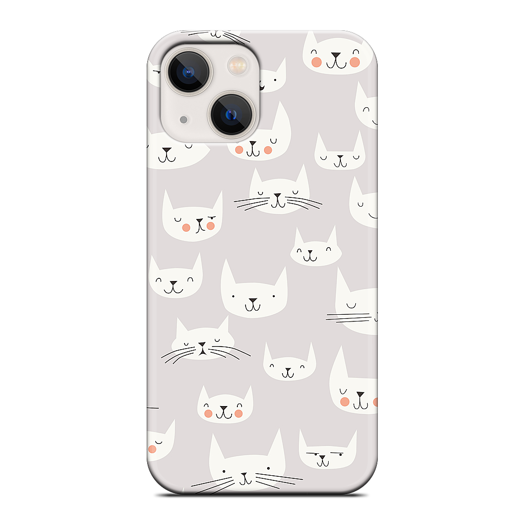 Cat Faces iPhone Case