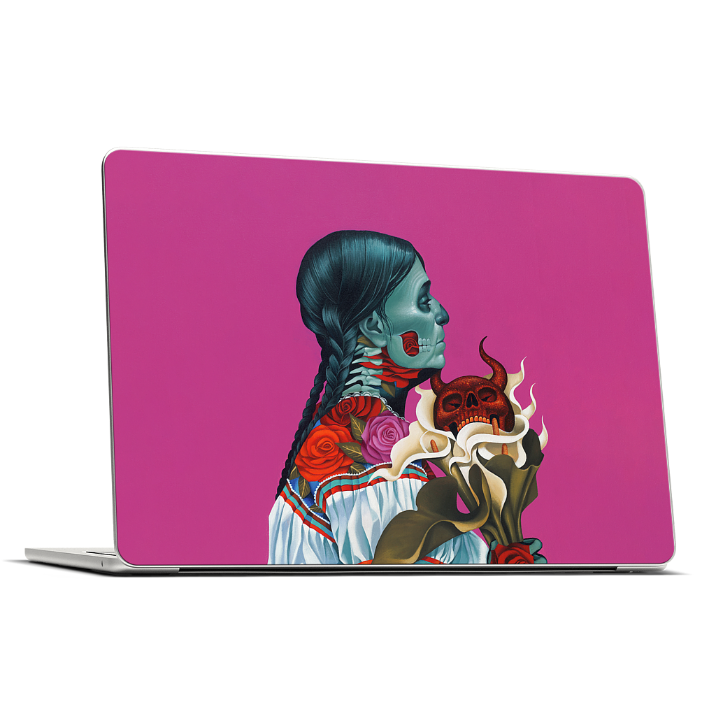 Rosa MacBook Skin