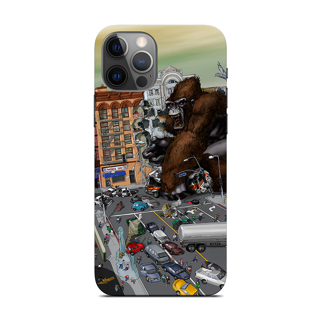 War Of The Monsters iPhone Skin