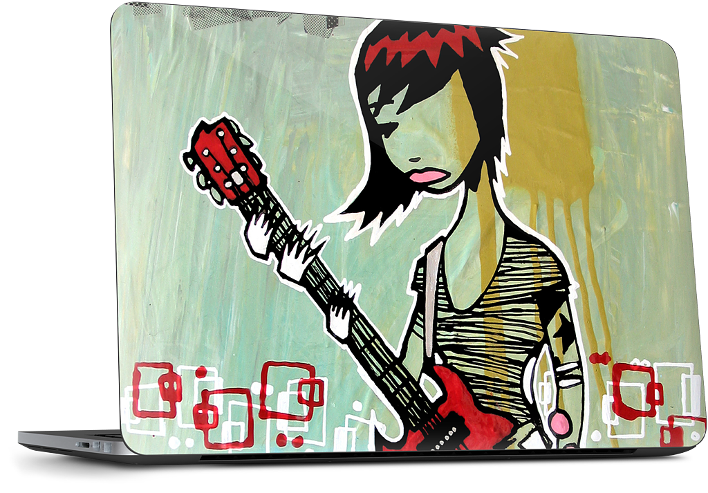 Guitar Hero Dell Laptop Skin