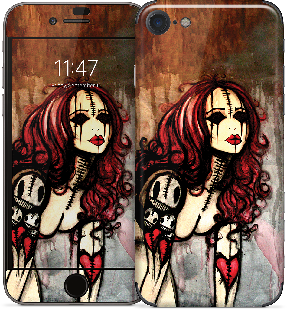 Devil Woman iPhone Skin
