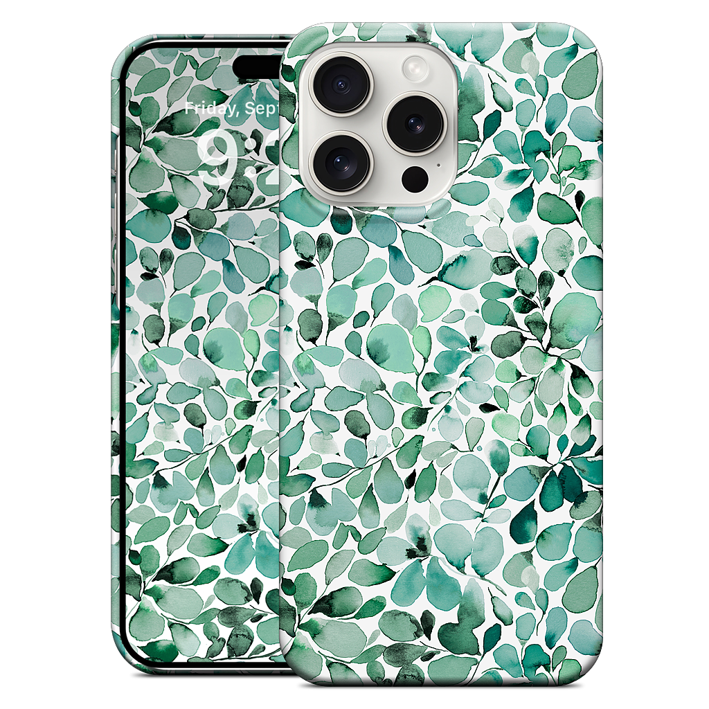 Eucalyptus Leafy Green iPhone Case