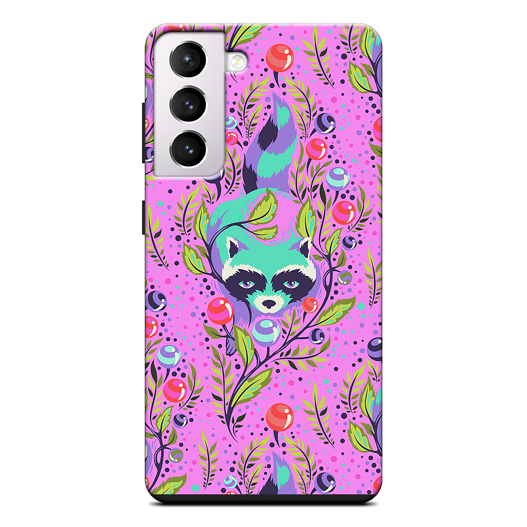 Raccoon Fuchsia Samsung Case