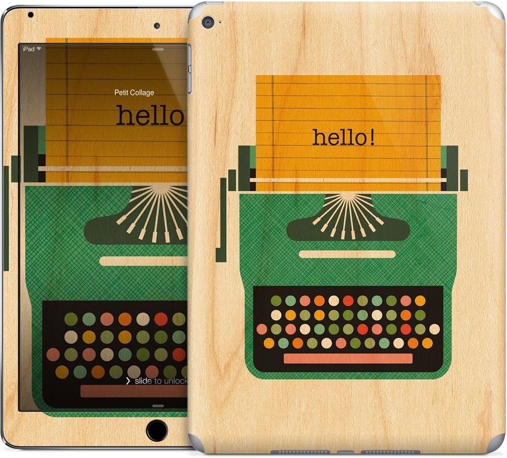 Typewriter iPad Skin