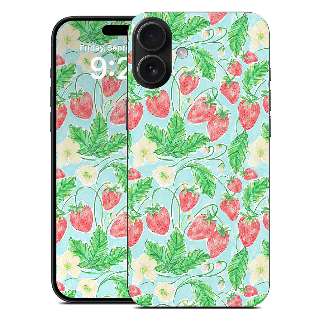 Wild Strawberries iPhone Skin