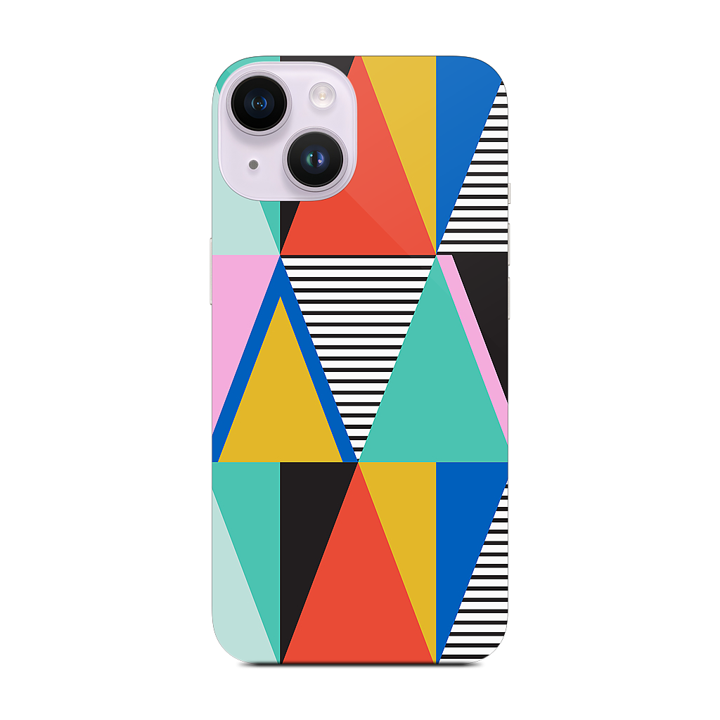 Graphic Triangles iPhone Skin