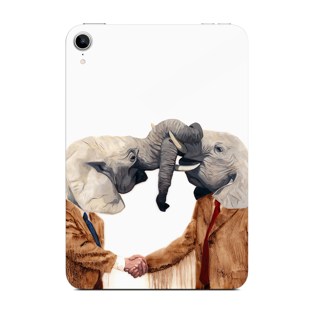 Trunking In Korea iPad Skin
