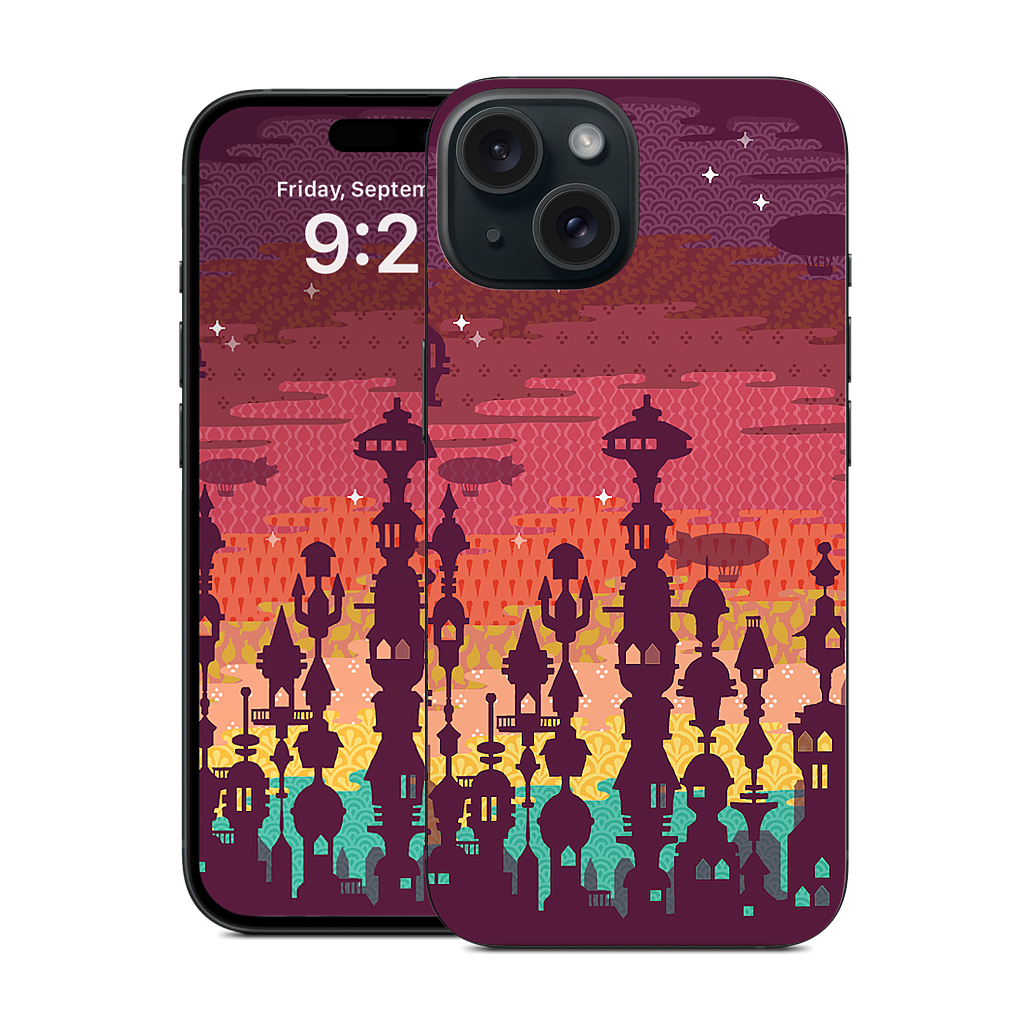 Meet Me After Sunset iPhone Skin