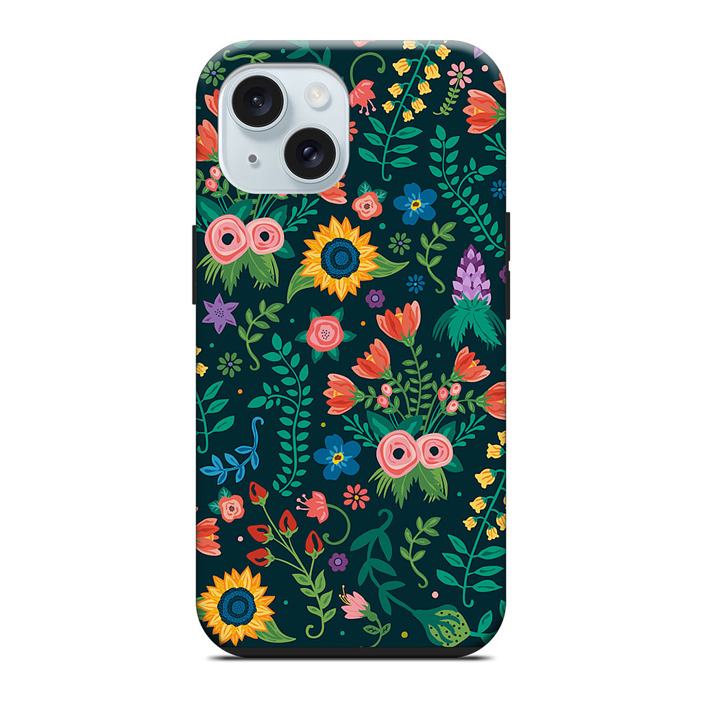 Floral Heart iPhone Case