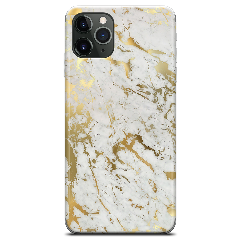 Gold Marble iPhone Skin