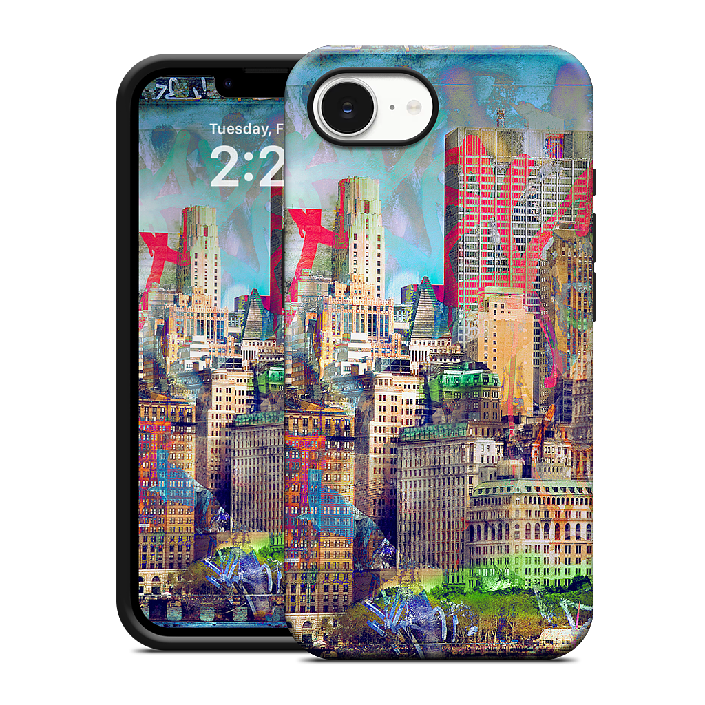 Graffiti Skyline iPhone Case