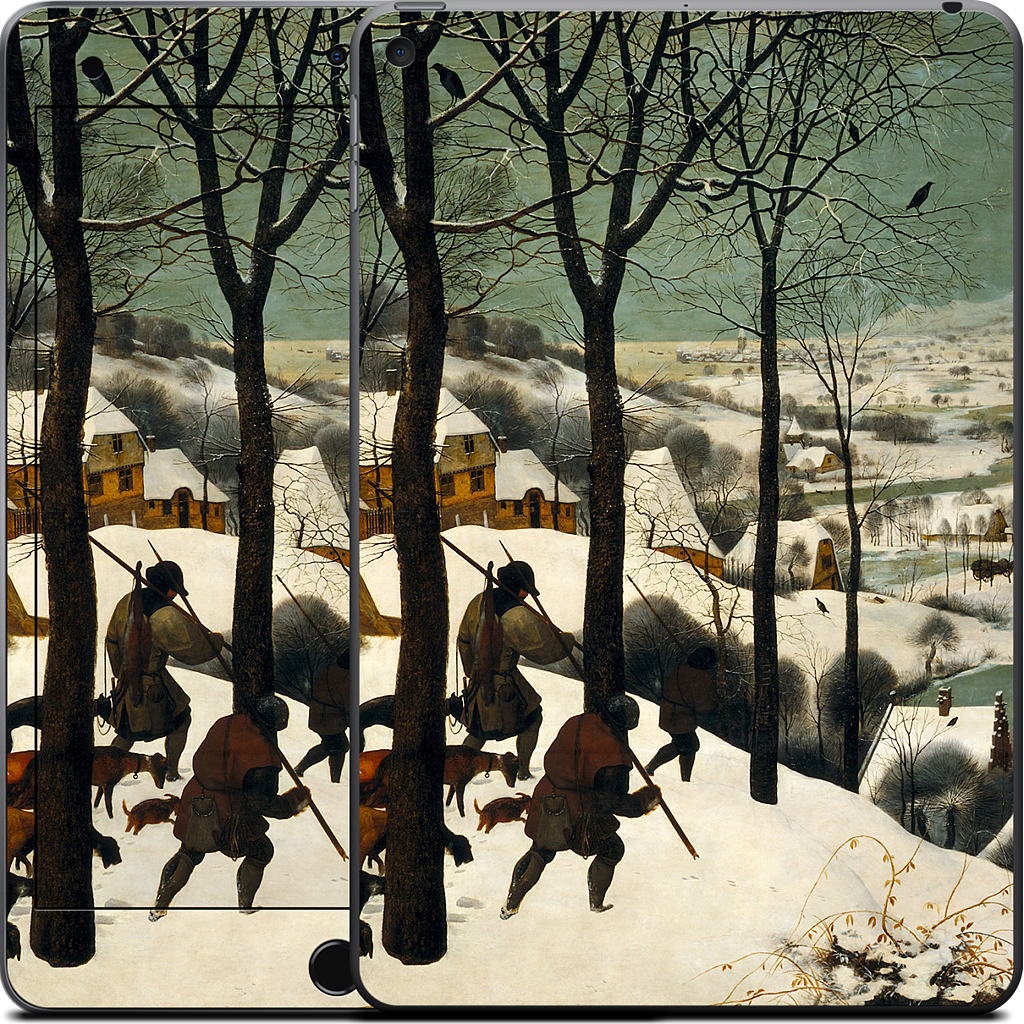 Hunters in the Snow iPad Skin