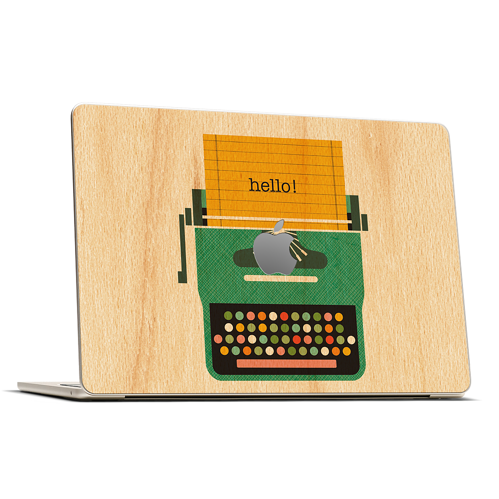 Typewriter MacBook Skin