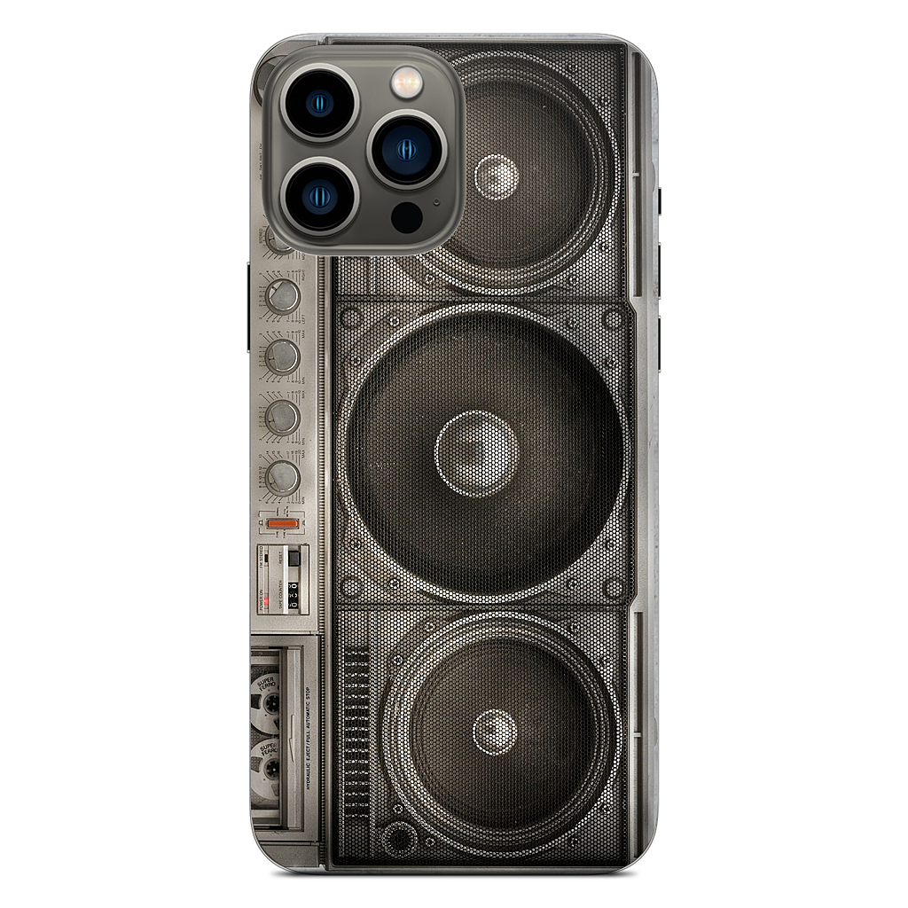 Boombox iPhone Skin