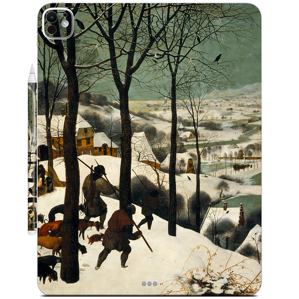 Hunters in the Snow iPad Skin