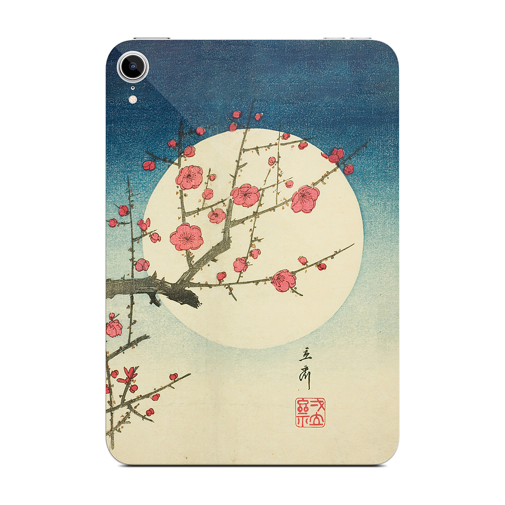 Red Plum Branch iPad Skin