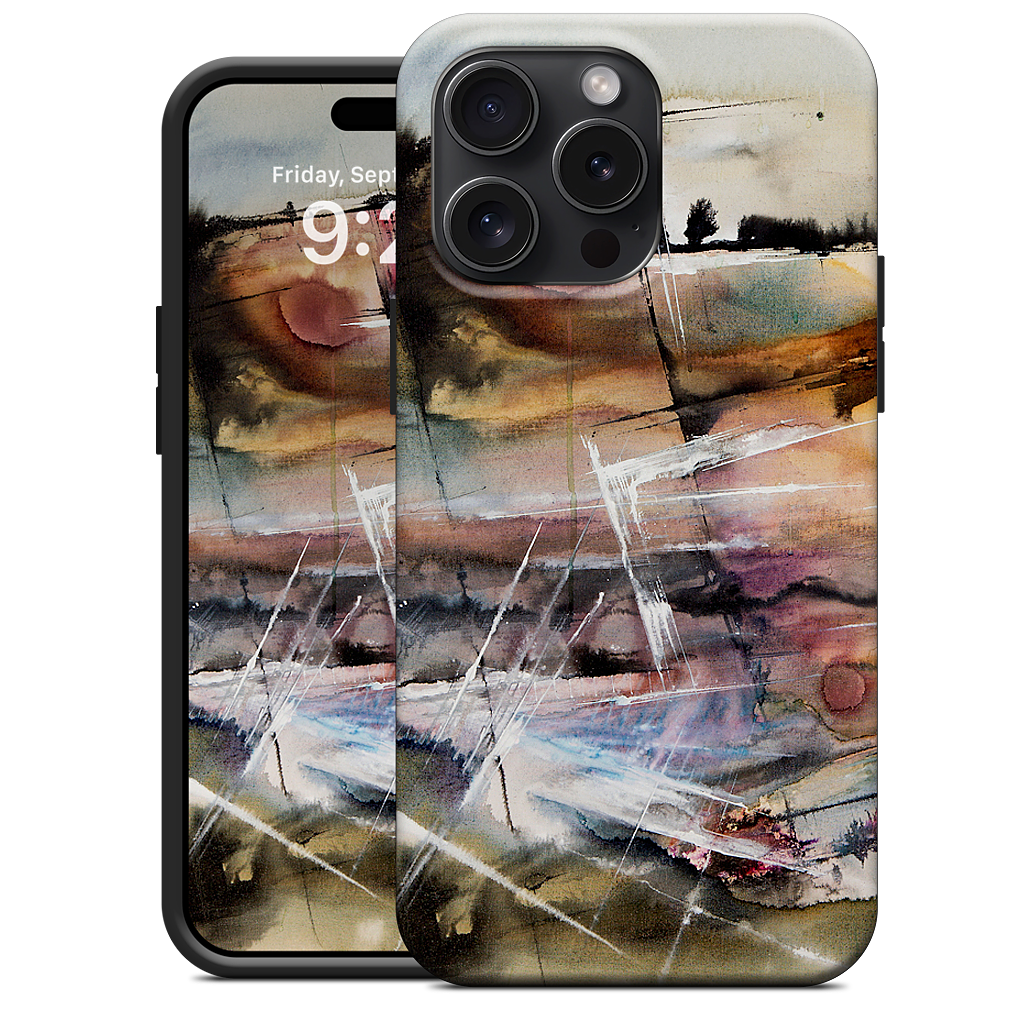 Driving at Dusk iPhone Case