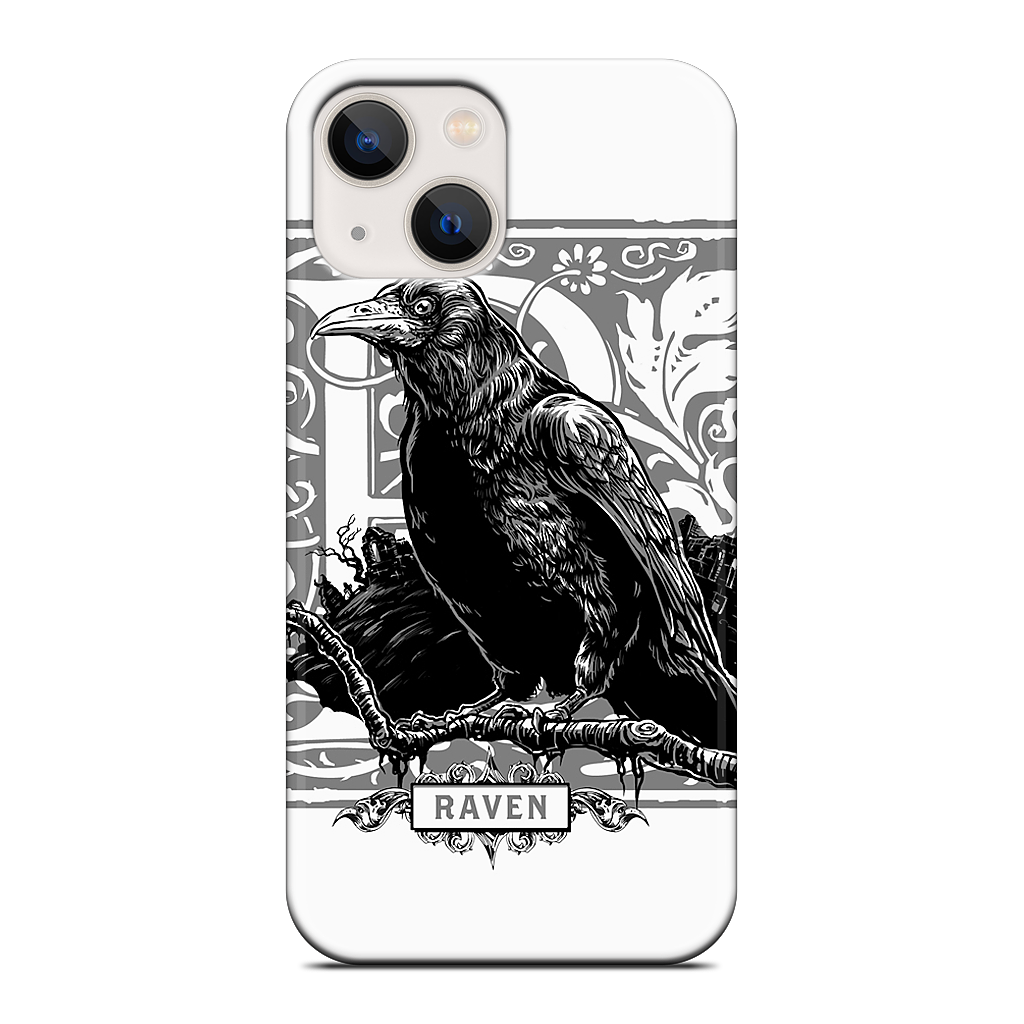 R Is For Raven iPhone Case