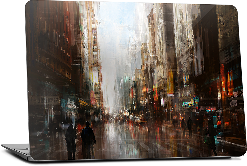 Cityscape MacBook Skin