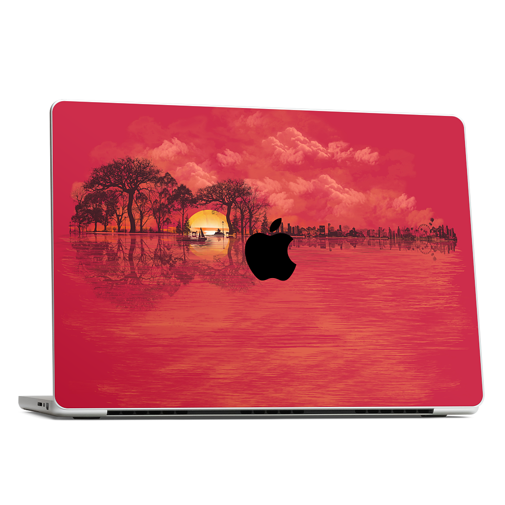Musical Sunset MacBook Skin