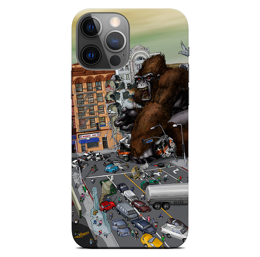 War Of The Monsters iPhone Skin