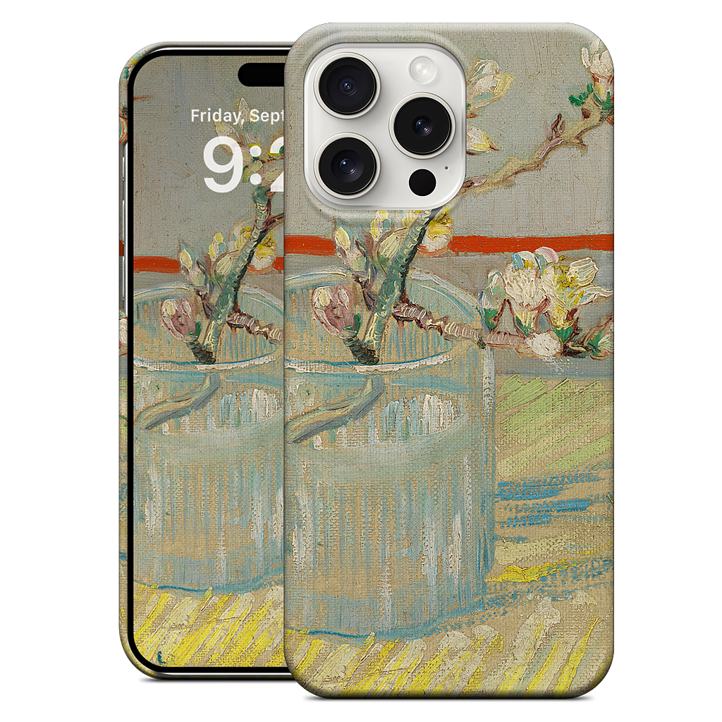 Spring of Flowering Almond in a Glass iPhone Case