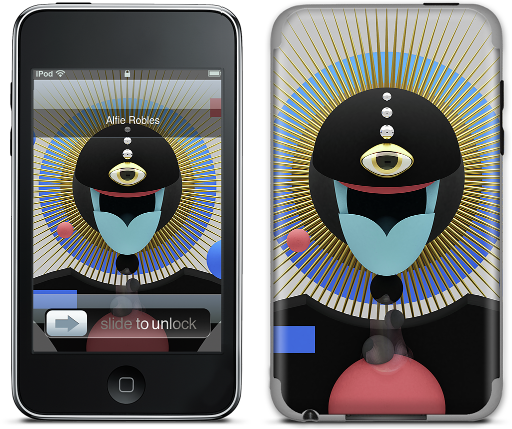 Portrait 016: The Guardian iPod Skin