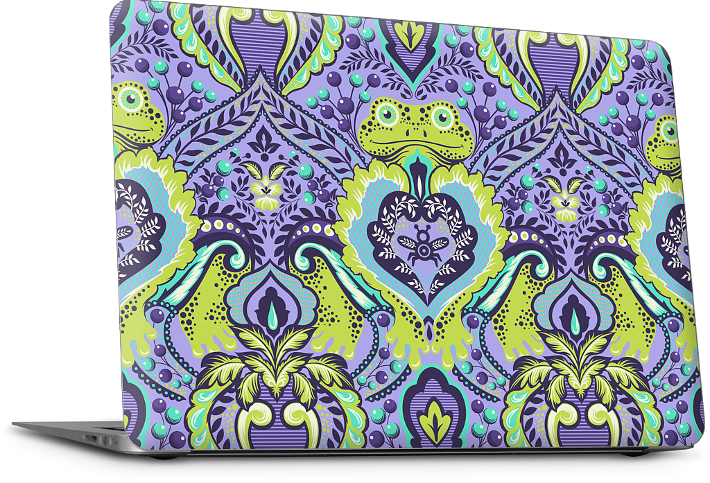 Frog Prince Orchid MacBook Skin