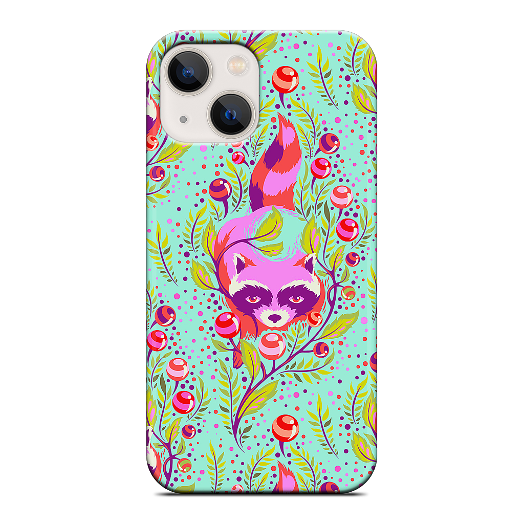 Raccoon Poppy iPhone Case