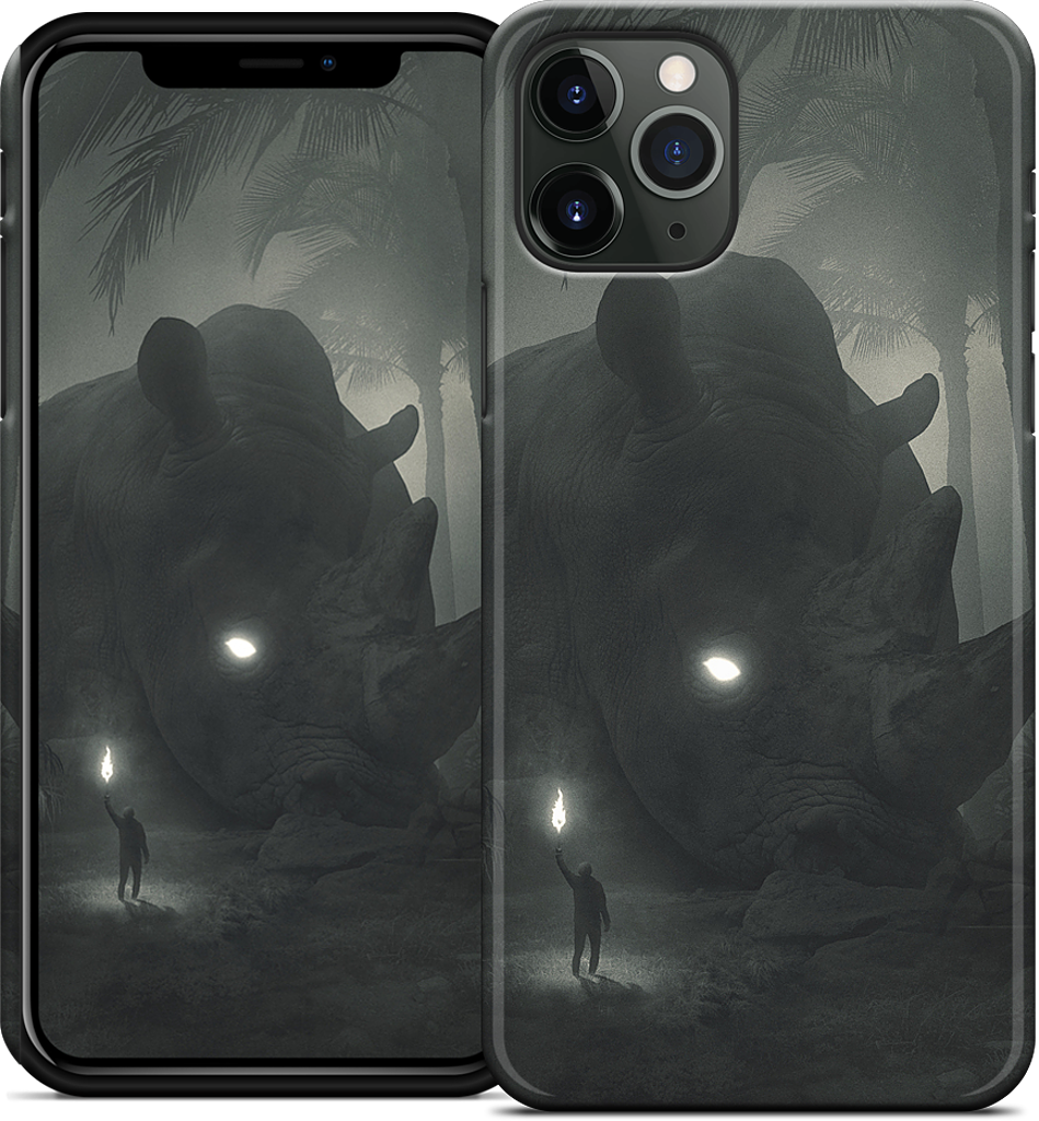 Face of Fear iPhone Case