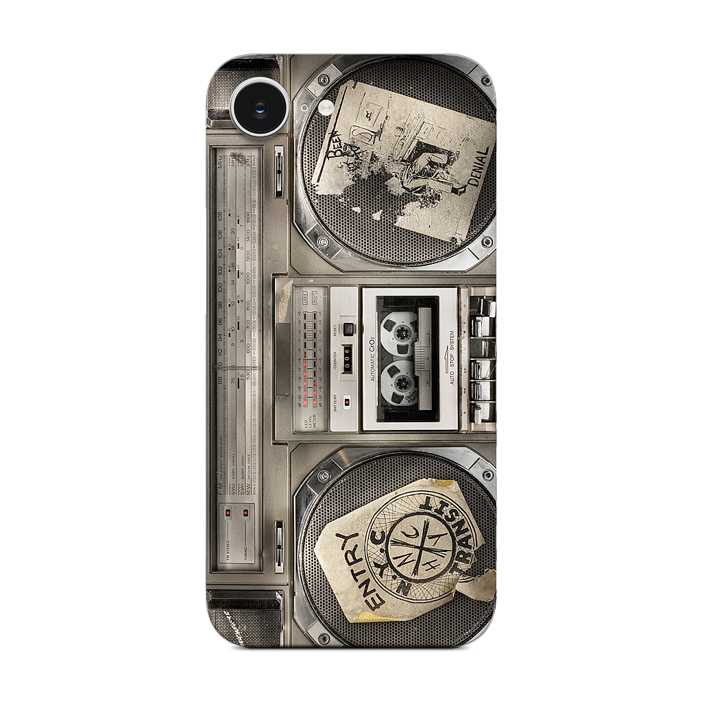 Boombox II iPhone Skin