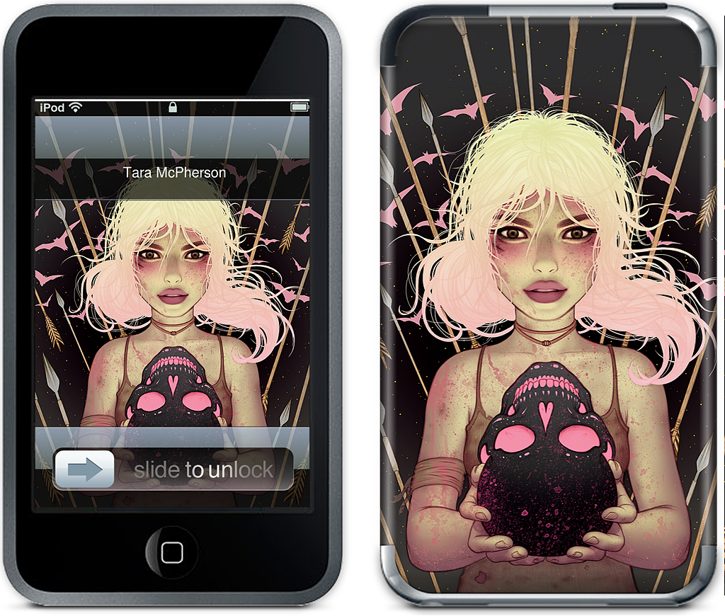 Memento Black iPod Skin