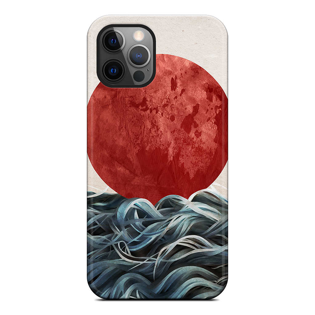 Sunrise in Japan iPhone Case