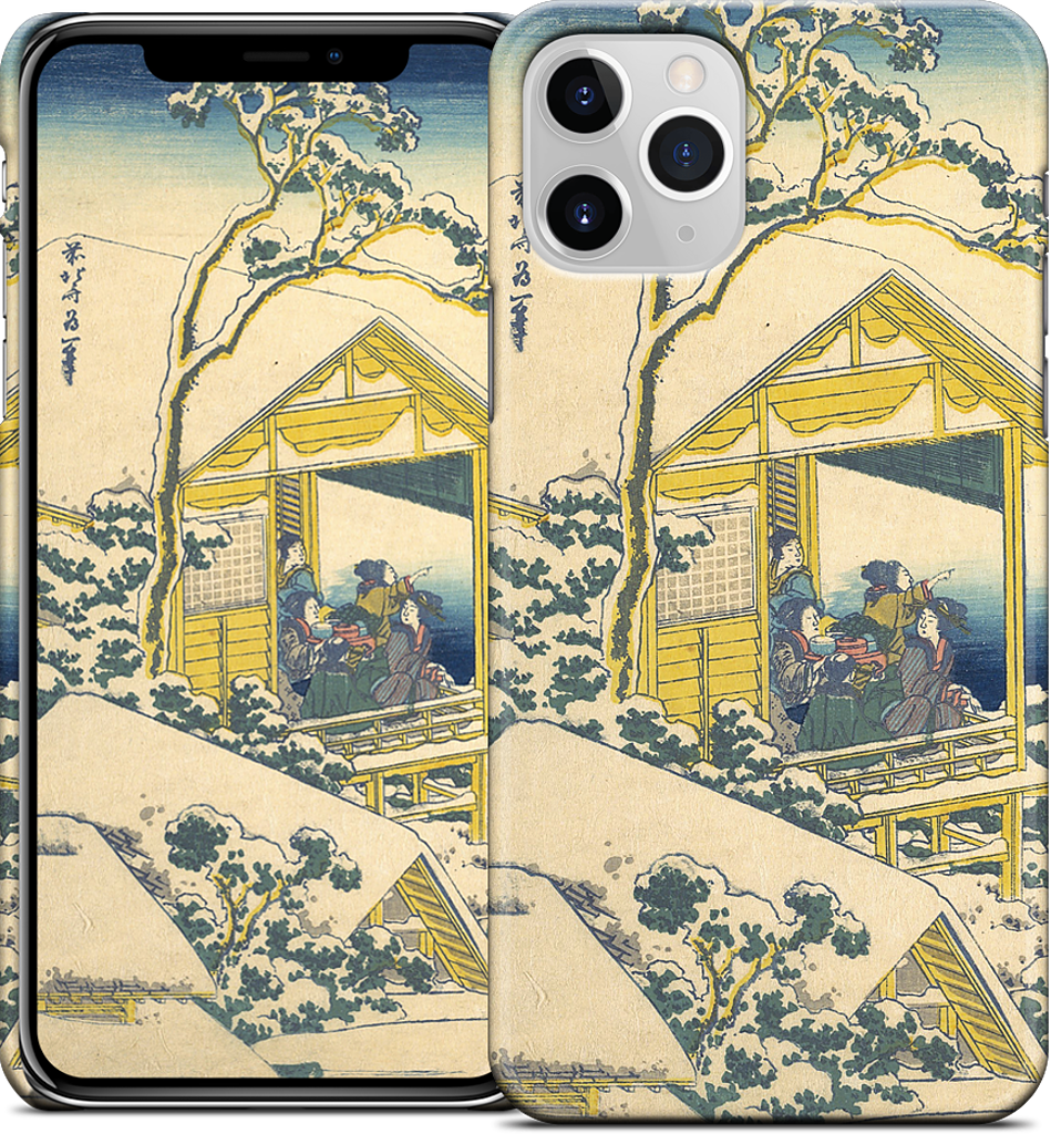 Morning After the Snow at Koishikawa in Edo (Koishikawa yuki no ashita) iPhone Case
