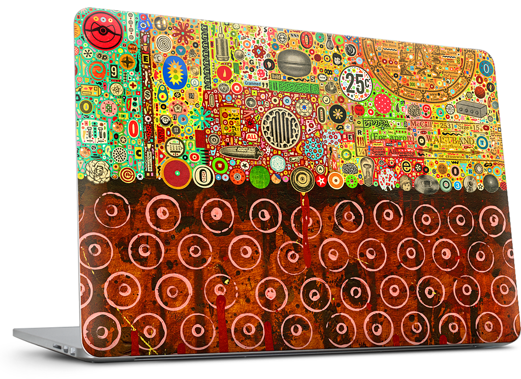 Percolations MacBook Skin