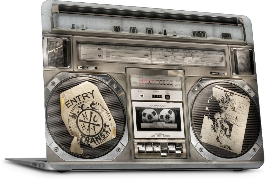 Boombox II MacBook Skin