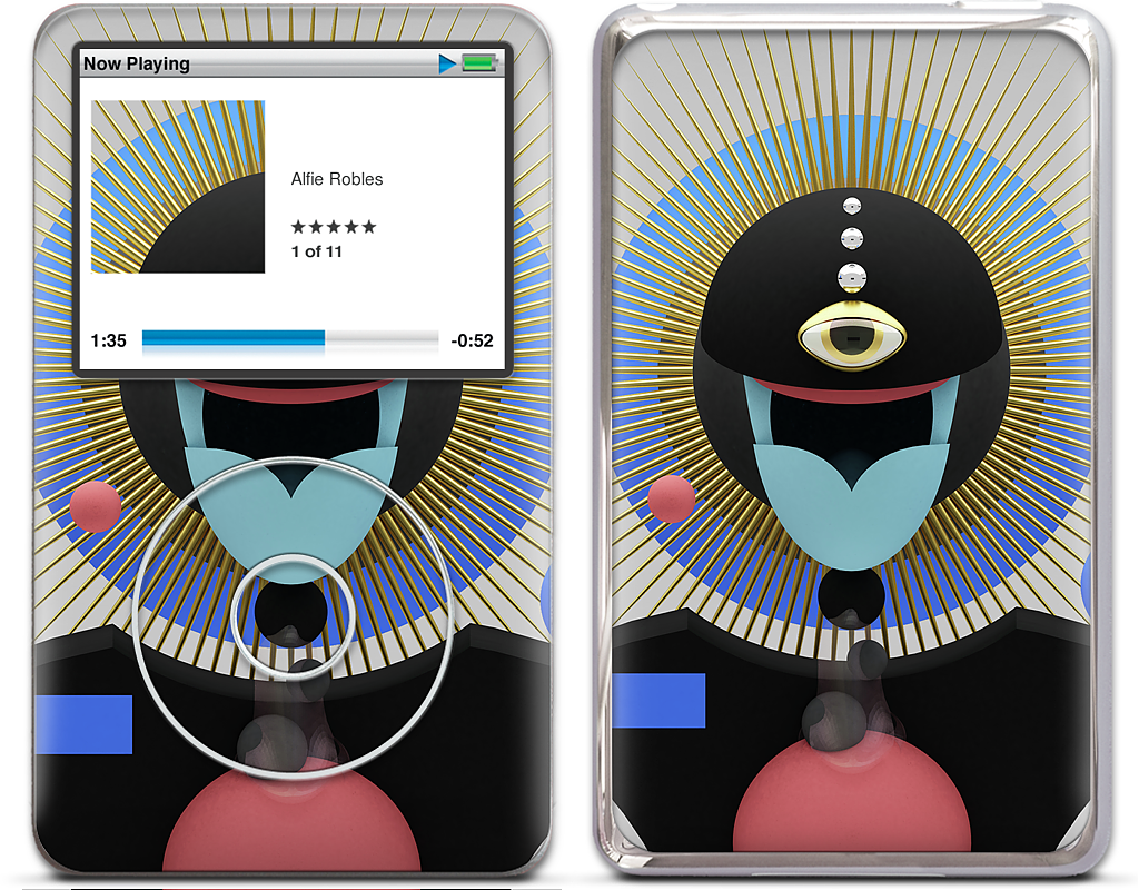 Portrait 016: The Guardian iPod Skin