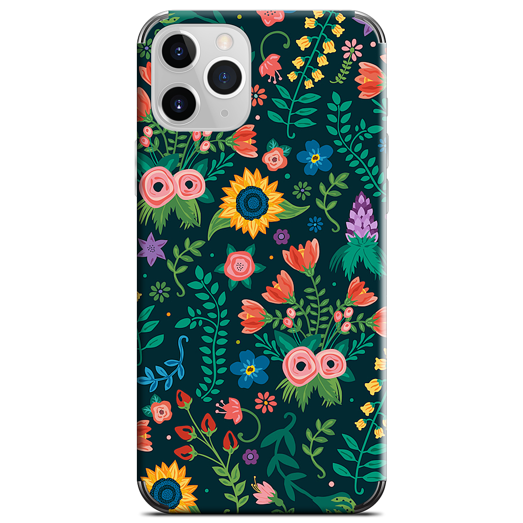 Floral Heart iPhone Skin