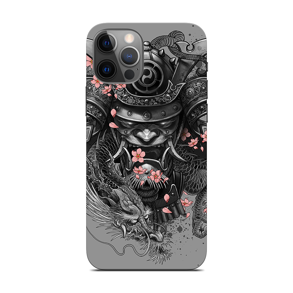 Samurai Dragon iPhone Skin