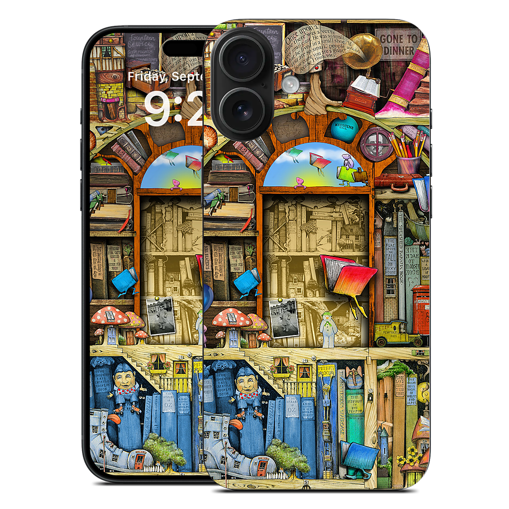 Bookshelf 2b iPhone Skin